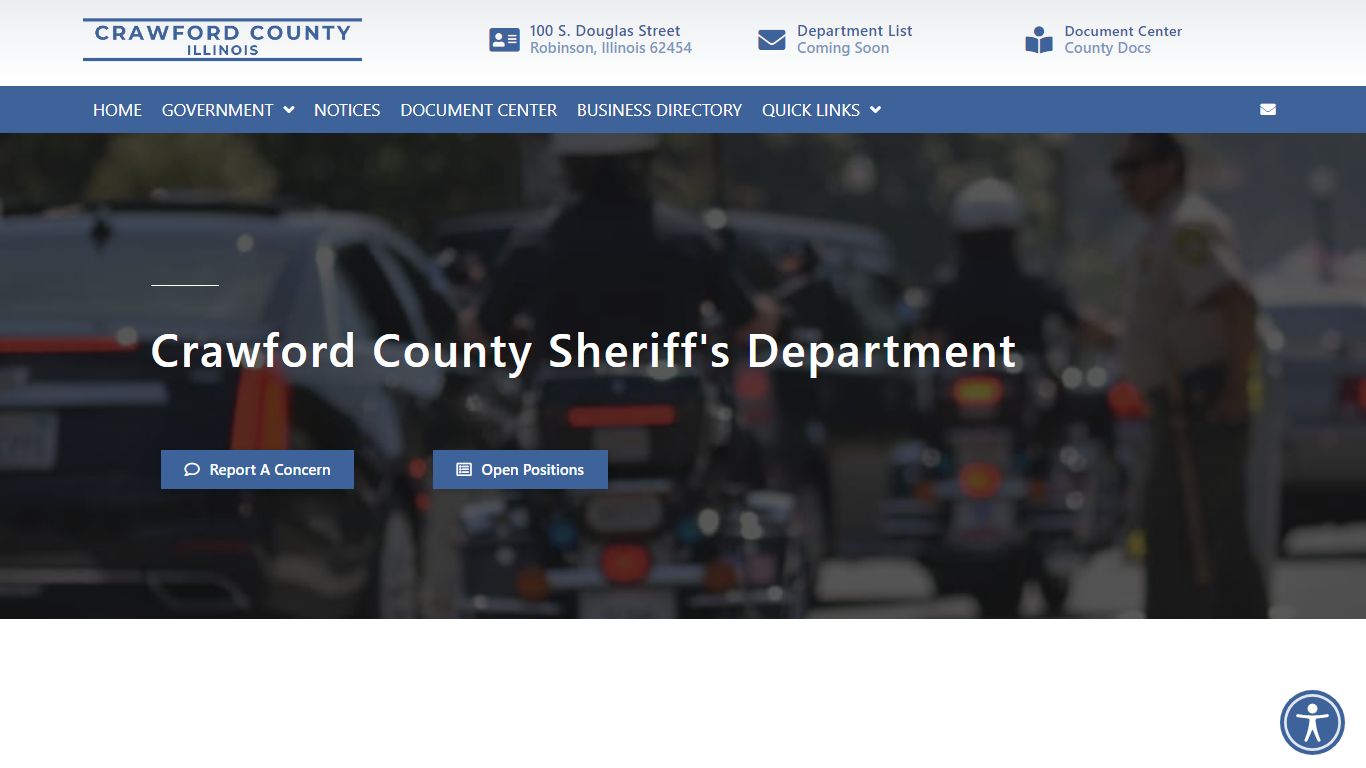Sheriff's Department - Crawford County Illinois